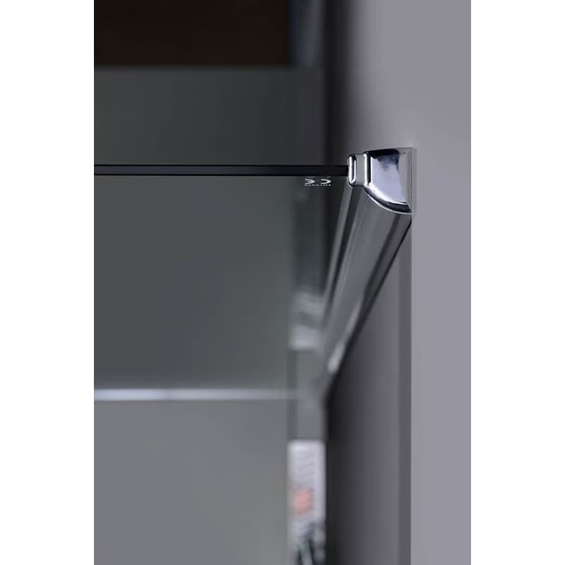 POLYSAN - MODULAR SHOWER stena na inštaláciu na múr, pre pripojenie príd. panelu, 1000 MS2A-100 3