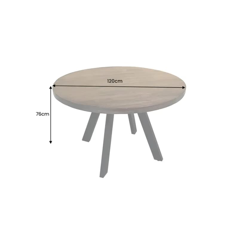 Jídelní stůl THOR 120 cm Dekorhome 5