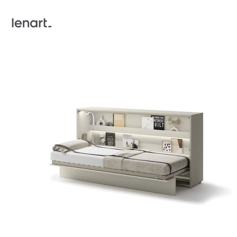 Dig-net nábytok Sklápacia posteľ Lenart BED CONCEPT BC-06 kašmír | 90 x 200 cm