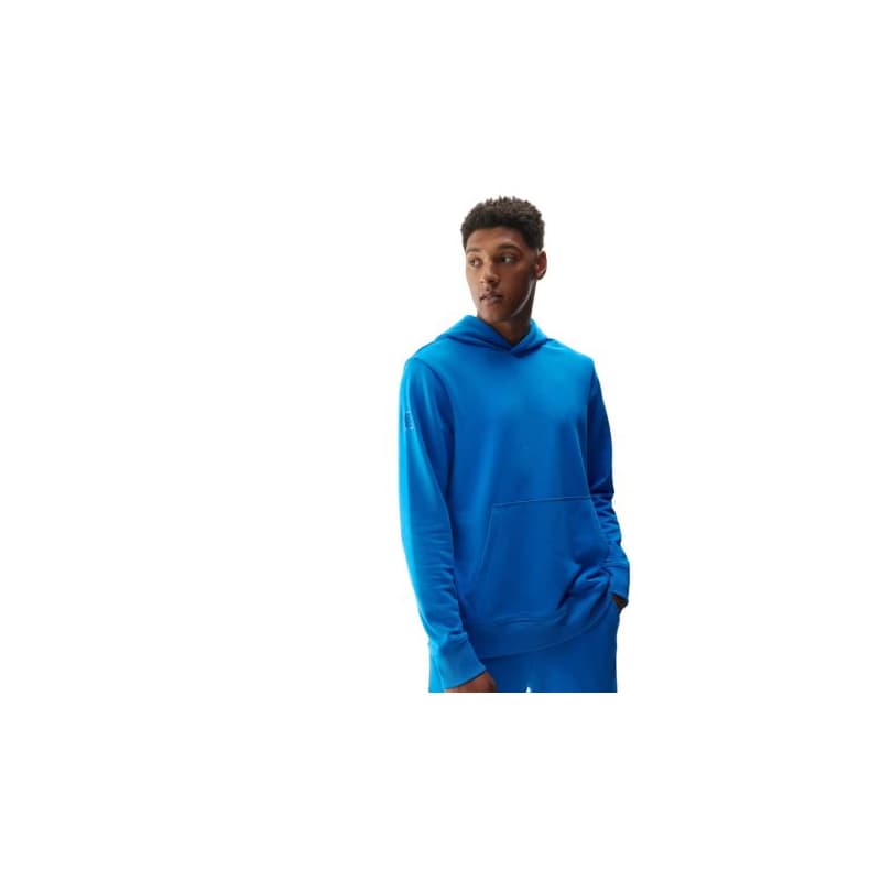 Pánska mikina s kapucňou 4F SWEATSHIRT-AW23TSWSM688-33S-BLUE