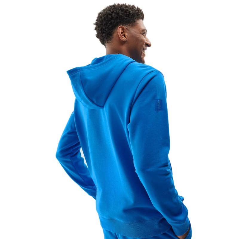 Pánska mikina s kapucňou 4F SWEATSHIRT-AW23TSWSM688-33S-BLUE 3