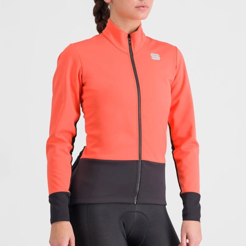 Dámska cyklistická bunda SPORTFUL Neo w softshell jacket, pompelmo 4