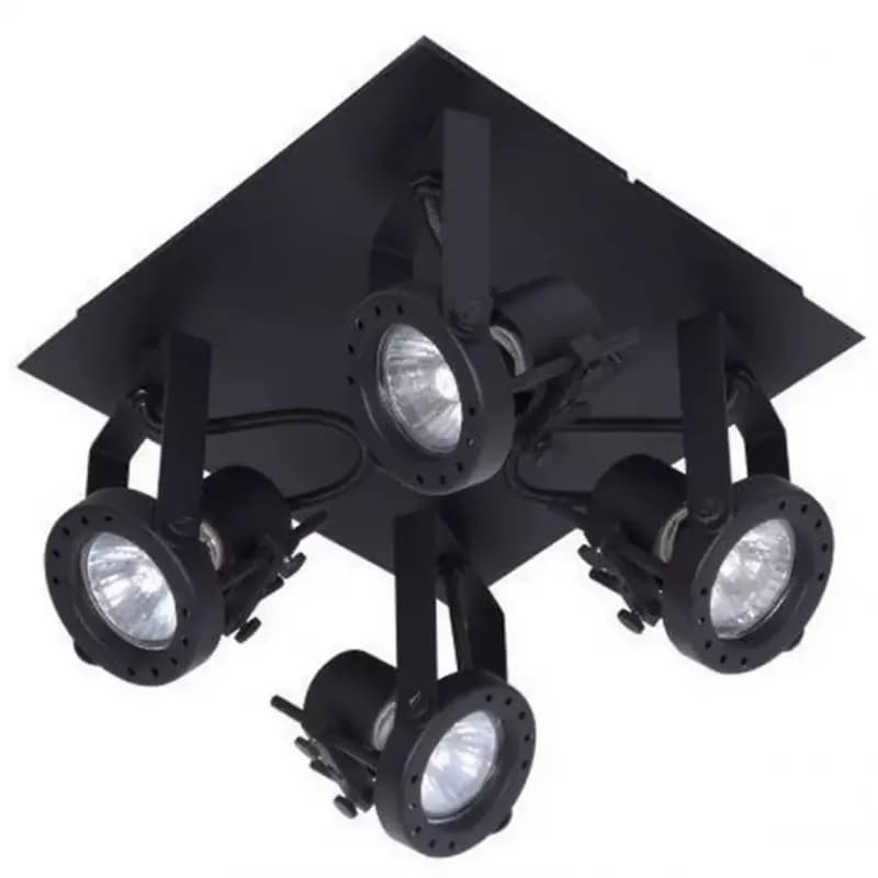 Stropná lampa Medison-4 sandy black PL4 1
