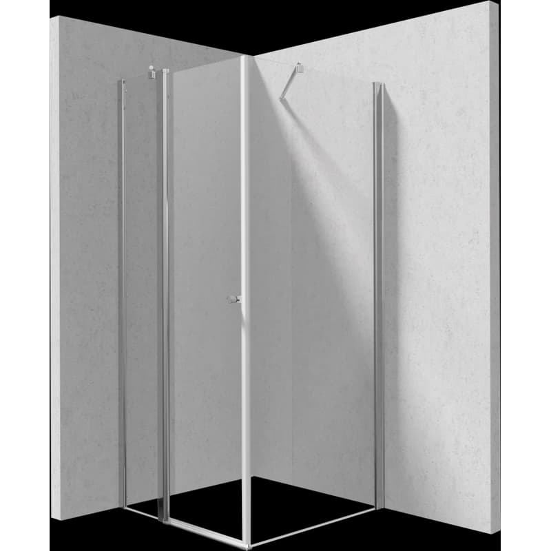 DEANTE/S - Sprchovací kút výklopné 100 pevná stena 100 KTSU043P+KTS_030P KERRIA/0336
