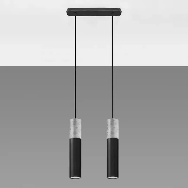 Závesná lampa Pennala 2 čierna 1