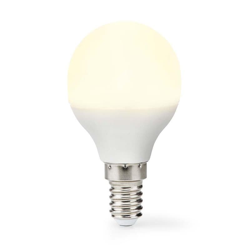 Nedis LBE14G452 - LED žiarovka E14| malá banka |4,9 W | 470 lm, F