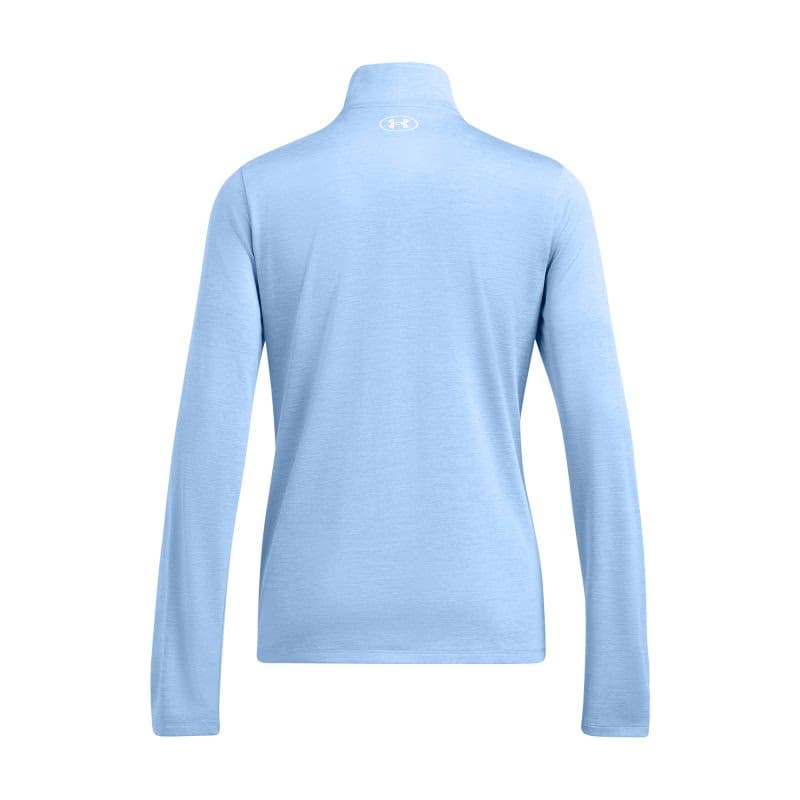 Dámska bežecká mikina s 1 2 zipsom UNDER ARMOUR Tech 1 2 Zip- Twist-BLU 4