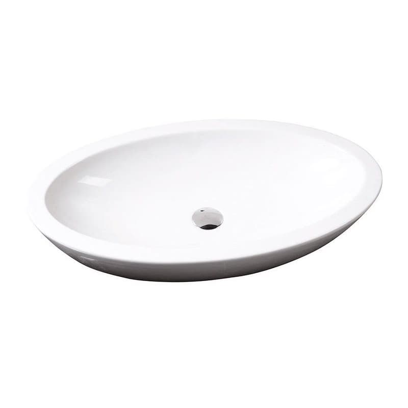 ISVEA - SISTEMA keramické umývadlo 75x42cm, biela 10AR65075 1