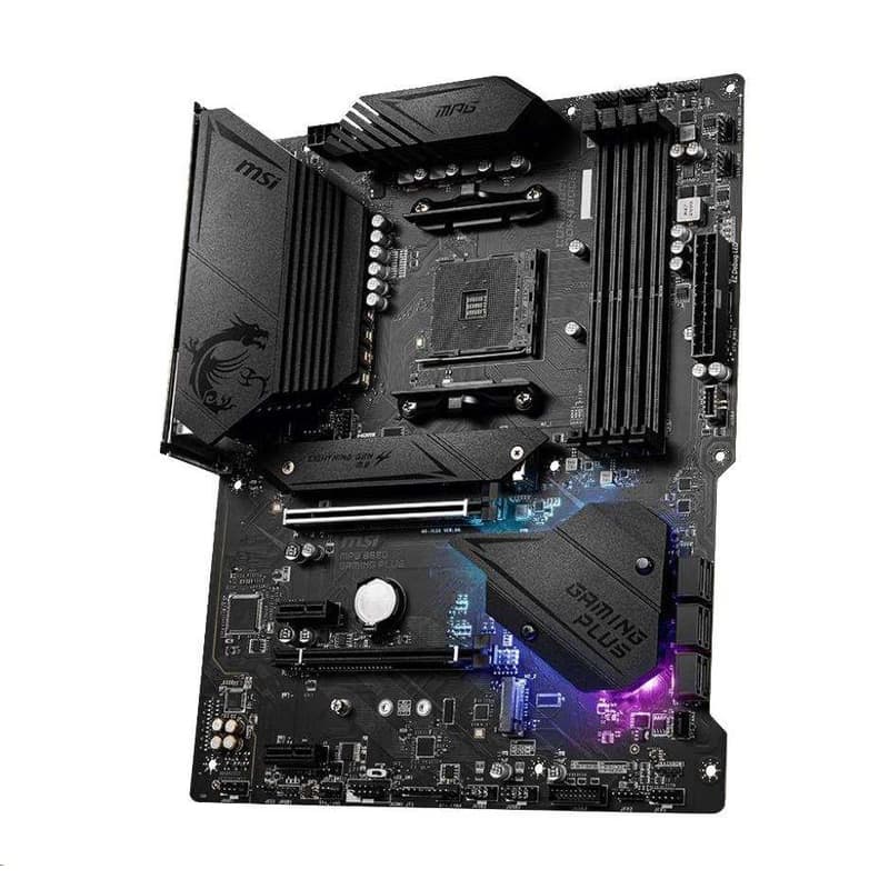 MSI MB Sc AM4 MPG B550 GAMING PLUS, AMD B550, 4xDDR4, VGA, ATX 3