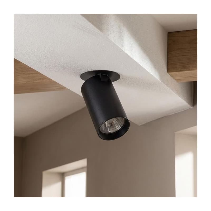 Brilagi - Podhľadové svietidlo SELE 1xGU10/30W/230V čierne WO-SELE-RD01-BKL-OEM