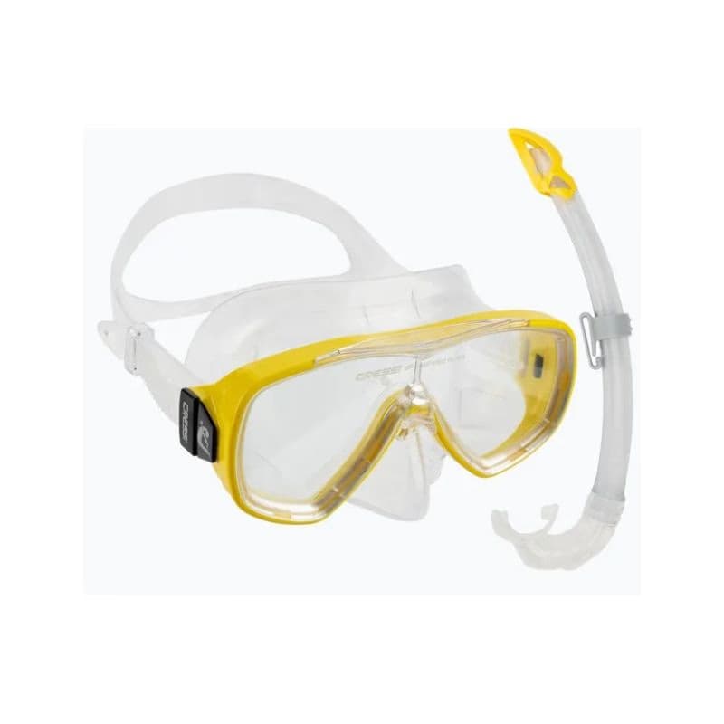 Potápačský šnorchlovací set CRESSI ONDA + MEXICO COMBO CLEAR YELLOW 2