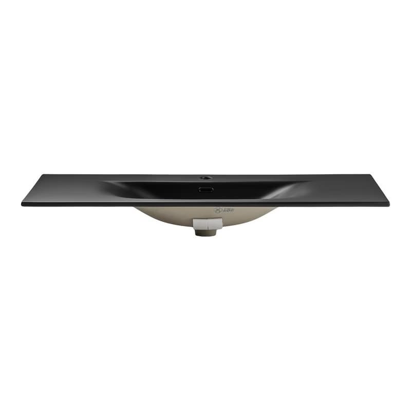 ArtCom Keramické umývadlo SKY1 120 | čierny mat 120 cm 3
