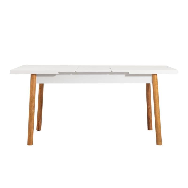 Extendable Dining Table Santiago Masa Atlantic White 5