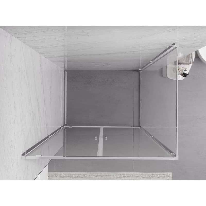 MEXEN/S - Exo sprchovací kút dvere krídlové 100 x 90, transparent, chróm 8182-100-090-01-00 5