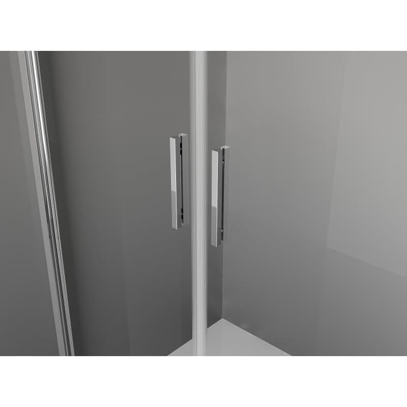 MEXEN/S - Exo sprchovací kút dvere krídlové 100 x 90, transparent, chróm 8182-100-090-01-00 6