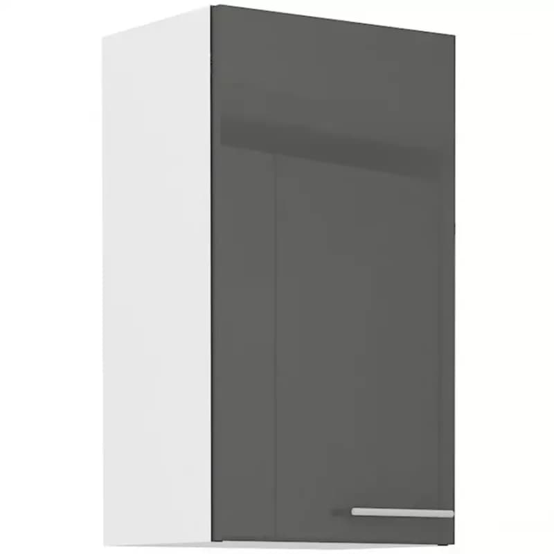Kuchynská skrinka Lara 40g-72 1f Mdf sedá lesk 1