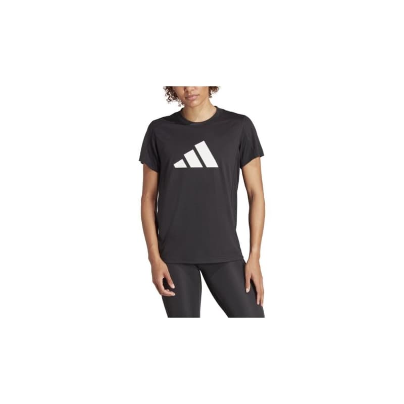 Dámske tréningové tričko s krátkym rukávom ADIDAS WE LOGO T BLACK WHITE
