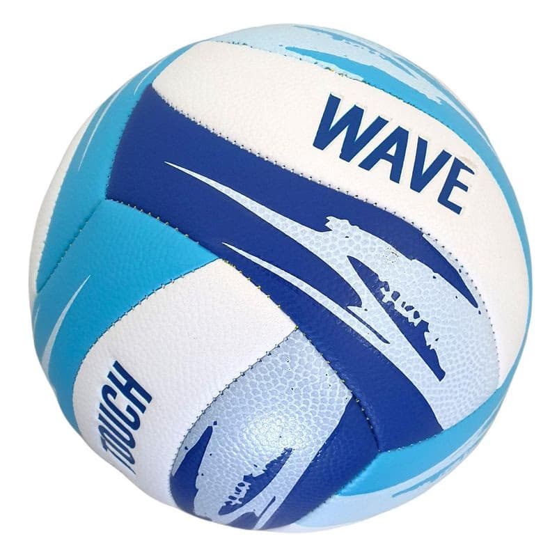 Volejbalová lopta ENERO WAVE SOFT veľ. 5, modrý-biely 2