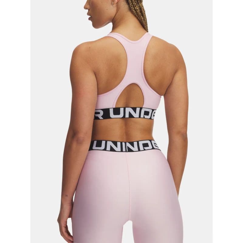 Dámska tréningová športová podprsenka UNDER ARMOUR UA HG Mid Branded-PNK 2
