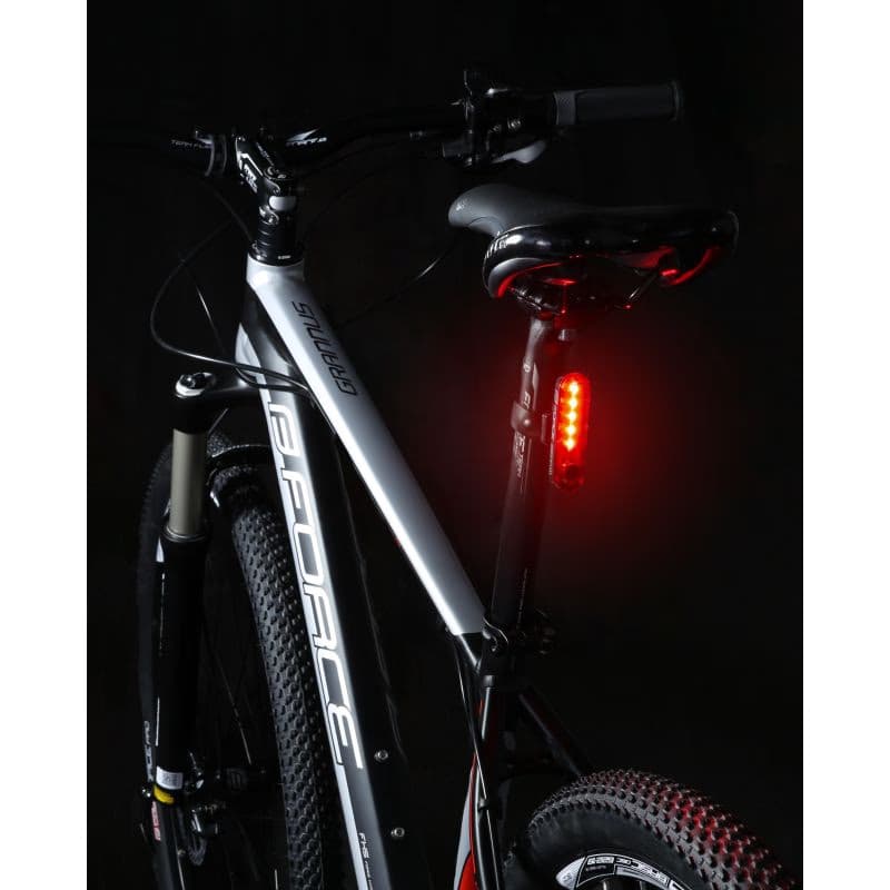 Svetlo na bicykel FORCE DOR USB FRONT REAR 3