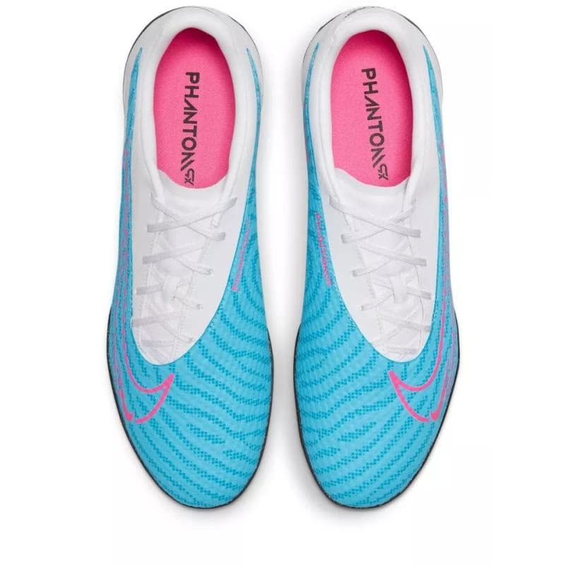 Pánske futbalové kopačky turfy NIKE Phantom GX Academy M TF baltic blue white laser blue 4