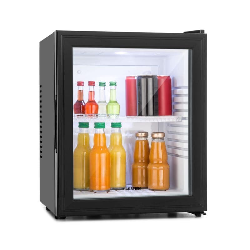 Klarstein Brooklyn, minibar, 30 l, energet. trieda F, čierna, sklo
