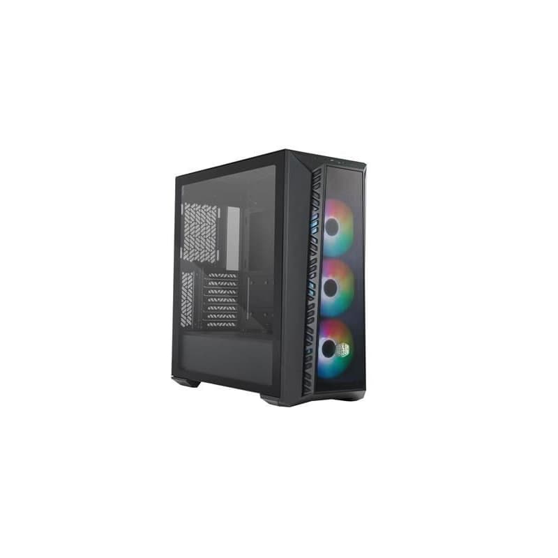 Cooler Master case MasterBox 520 Mesh, ATX, Priehľadná bočnica, 3x 120mm ARGB Fan, ARGB Hub, Čierna 1