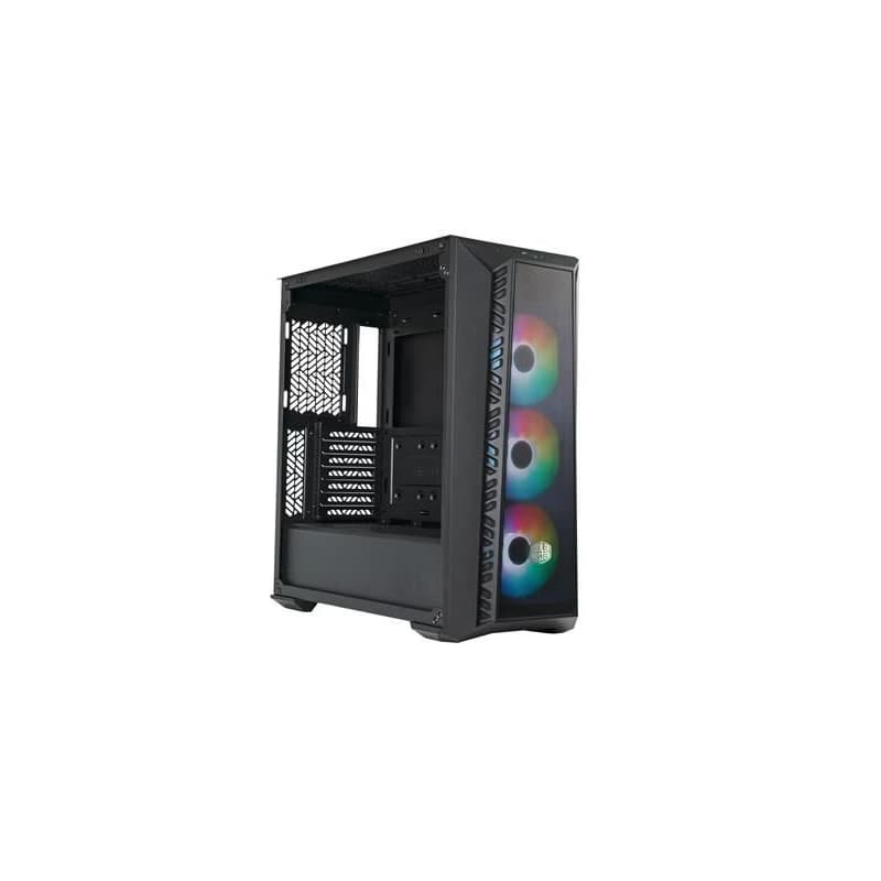 Cooler Master case MasterBox 520 Mesh, ATX, Priehľadná bočnica, 3x 120mm ARGB Fan, ARGB Hub, Čierna 2