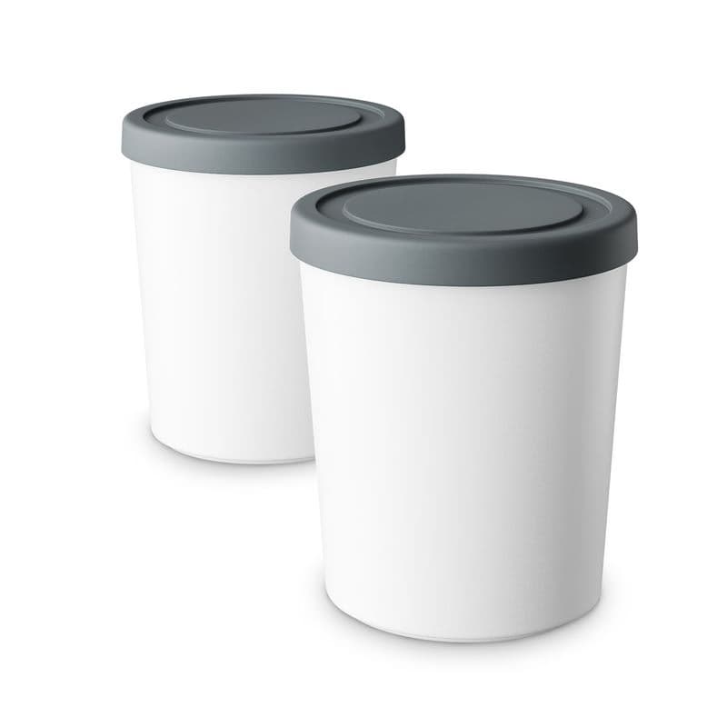 Klarstein Súprava na ľad | 1 liter | plast | vhodné do umývačky riadu 1