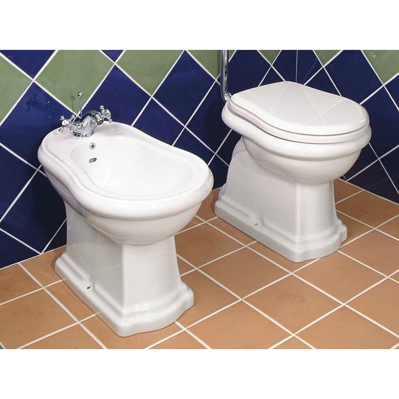 KERASAN - RETRO bidet 38,5x60cm, biela 102001 2