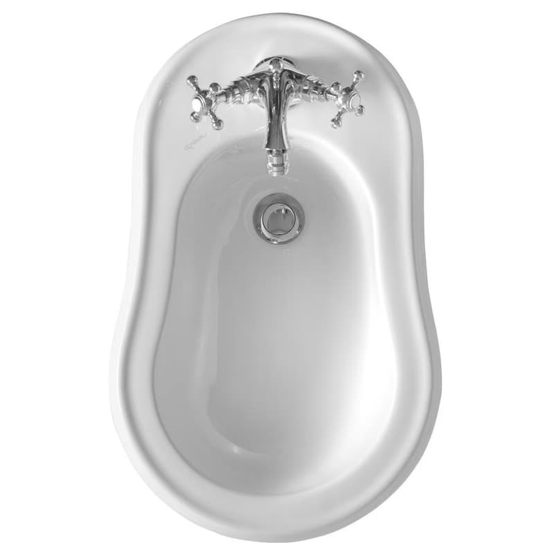 KERASAN - RETRO bidet 38,5x60cm, biela 102001 4