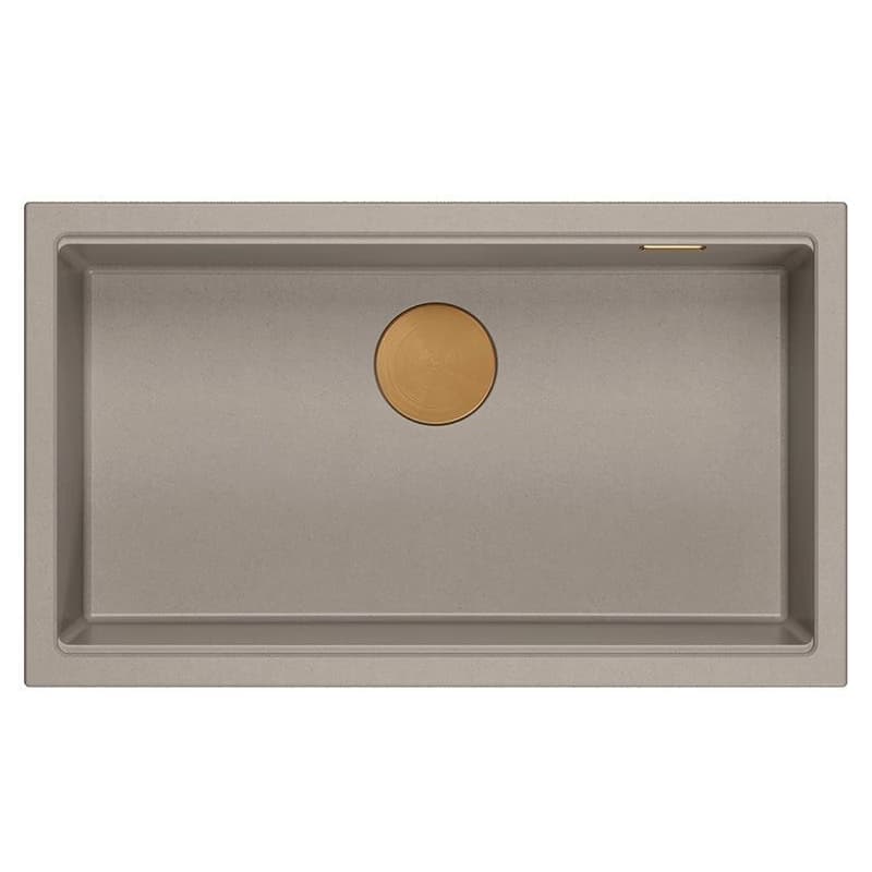 Quadron Quadron - Granitový drez Logan 110 Beige Oceľ HQD7644U4_BS_U 4