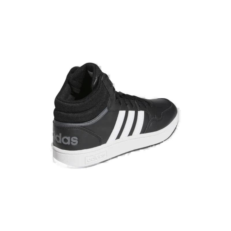 Pánska rekreačná obuv ADIDAS Hoops 3.0 Mid M core black cloud white grey six 5
