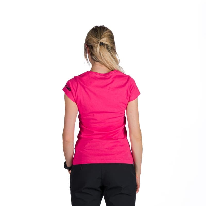 Dámske turistické tričko s krátkym rukávom NORTHFINDER MANDI-355pink 3