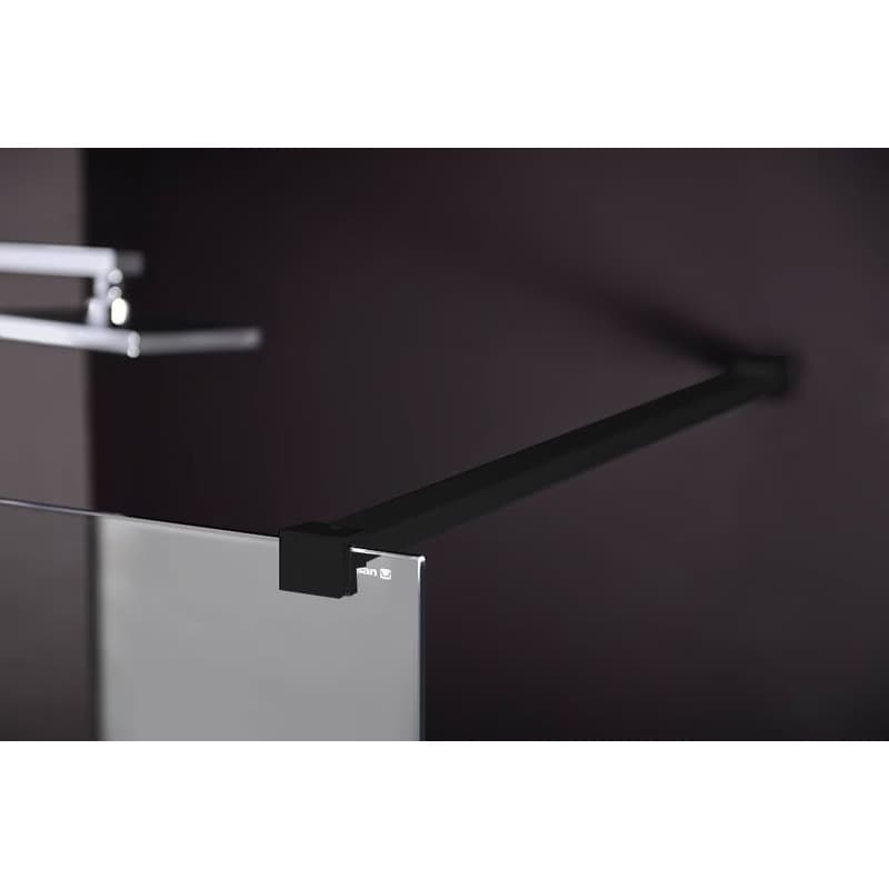 POLYSAN - MODULAR SHOWER BLACK stena na inštaláciu na múr, jednodielna, 900  MS1-90B 4