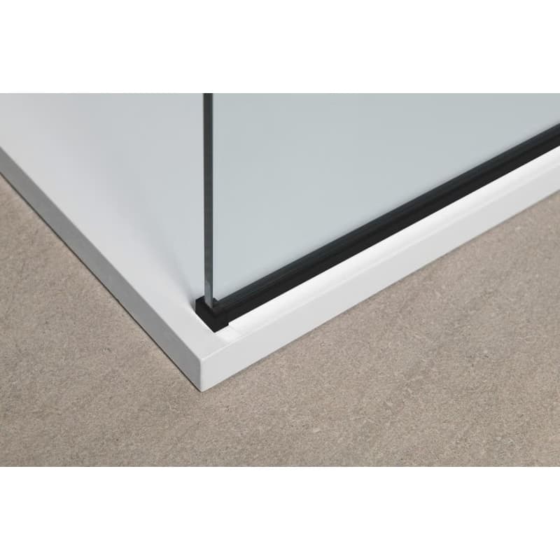 POLYSAN - MODULAR SHOWER BLACK stena na inštaláciu na múr, jednodielna, 900  MS1-90B 5
