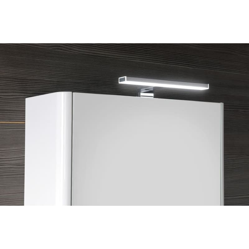 SAPHO - LUCIE galérka s LED osvetlením, 65x70x17cm, biela LU065-0030 4