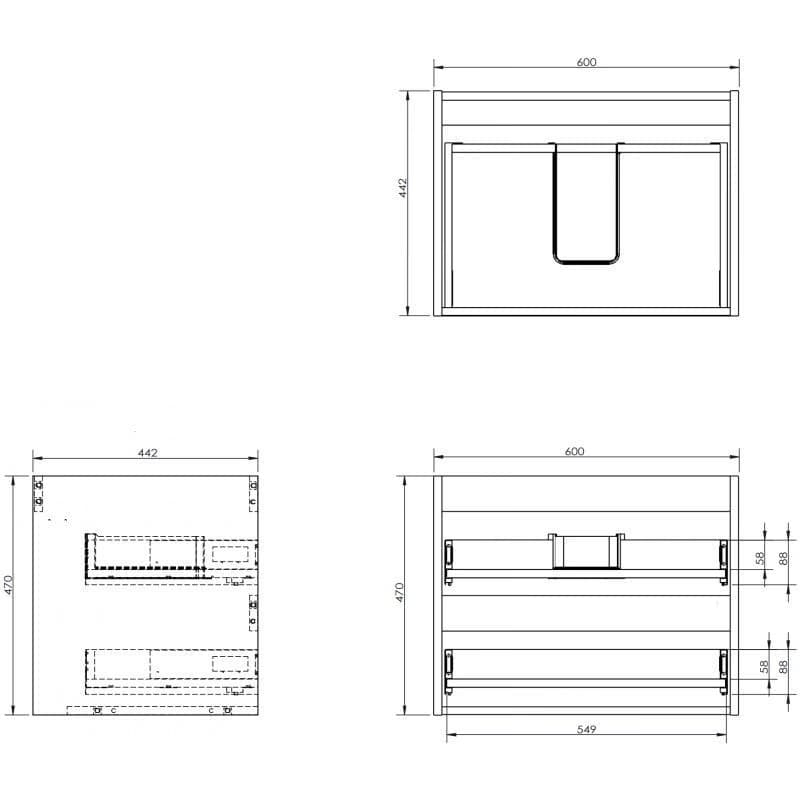 Mexen Box-A 91AX0-0600-470-2-66 2