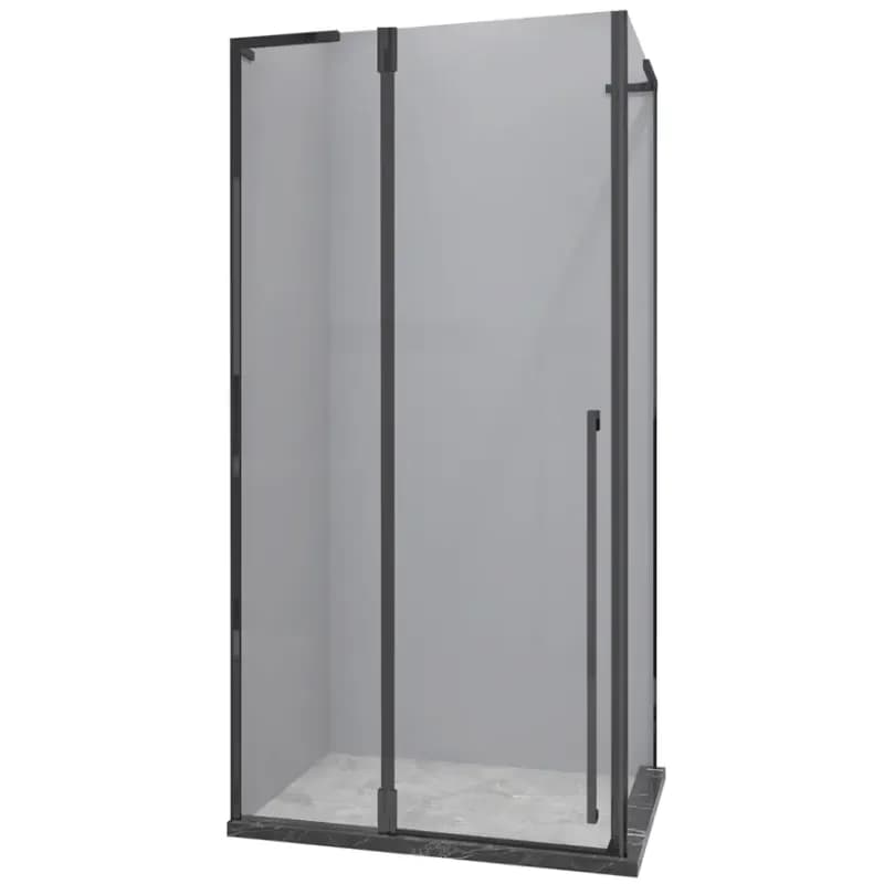 Sprchový kút štvorcový Bravo 90x90x195 black 1
