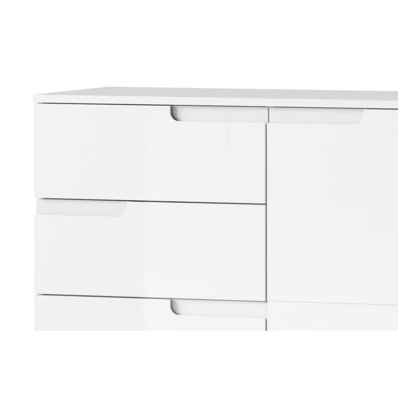 Szynaka Komoda SELENE 7 | biela 3