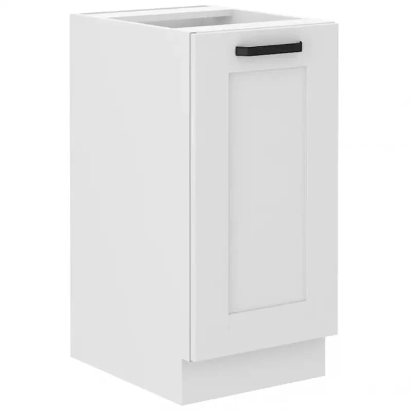 Kuchynská skrinka LUNA biely mat/biely 40d 1f bb
