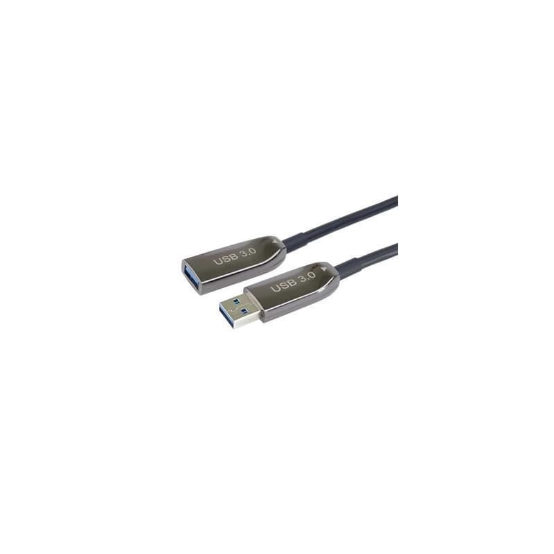 PremiumCord USB 3.0 predlžovací optický AOC kábel A/Male - A/Female 20m