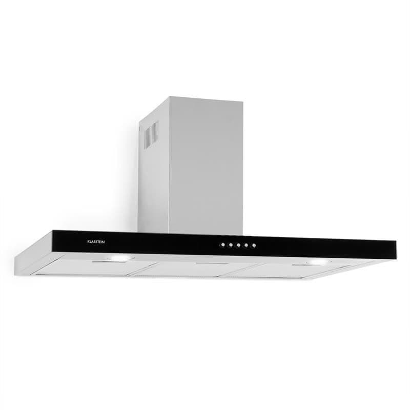 Klarstein Darya, digestor, 90 cm, 310 m³/h, nehrdzavejúca oceľ, strieborný 1