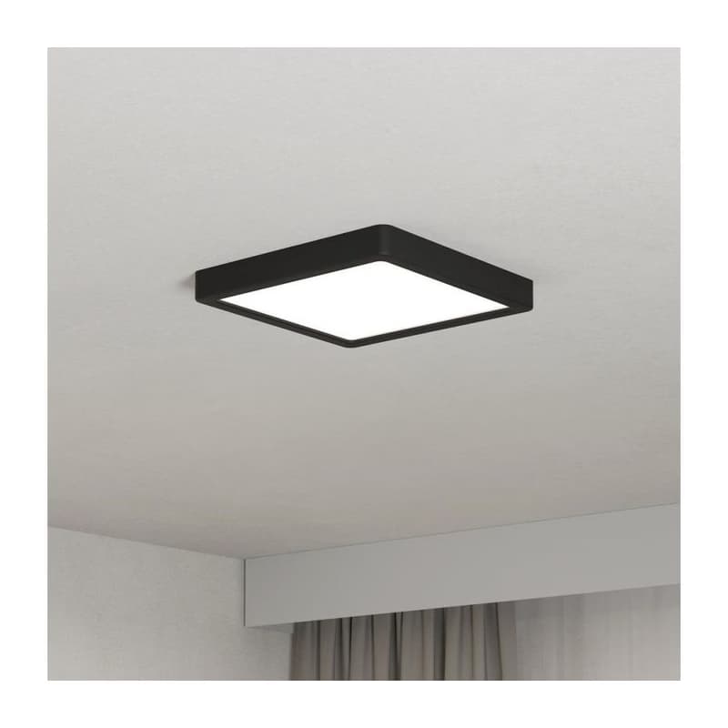Eglo 901303-LED Stropné svietidlo FUEVA LED/10,5W/230V 2700/4000/6500K 22x22cm čierna 901303 1