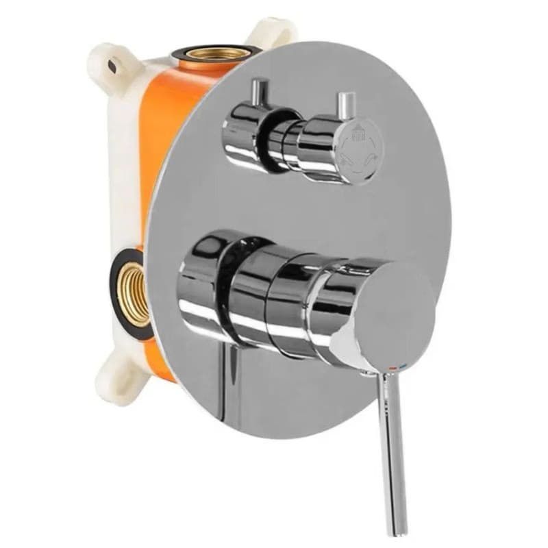 REA REA - Podomietkový vaňový a sprchový set Lungo Chrom + BOX REA-P6612 5