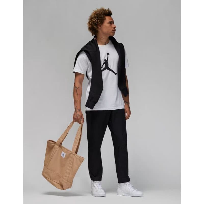 Pánske tričko s krátkym rukávom NIKE JORDAN M J JUMPMAN SS CREW-100-White 4