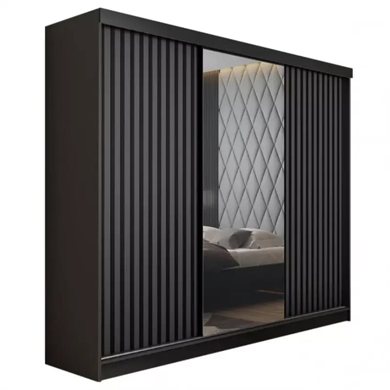 Skriňa Malani 200 L grafit / dvierka grafit 1