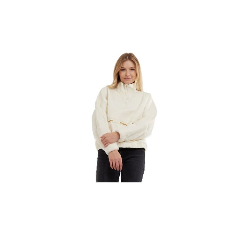 Dámska flisová mikina FUNDANGO Calypso Hybrid Pullover-240-mustard