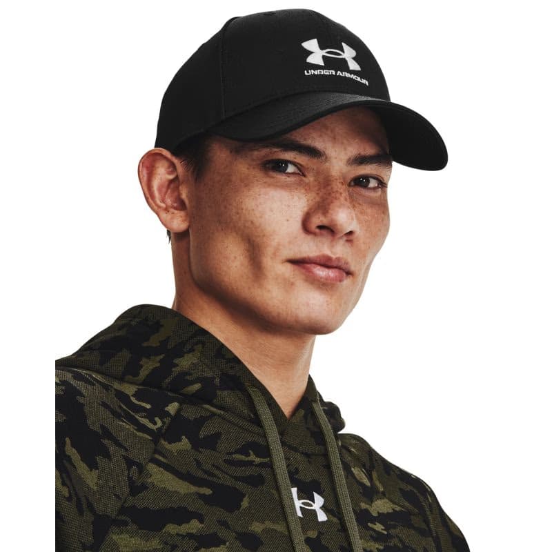 Pánska šiltovka UNDER ARMOUR Mens Branded Lockup Adj-BLK 3