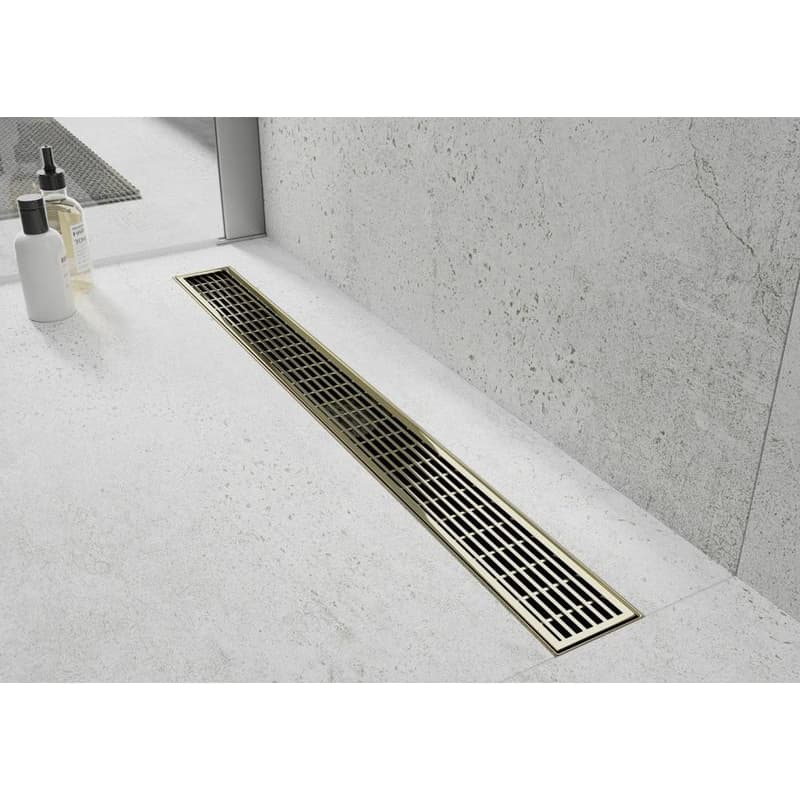 MEXEN/S - Flat M33 odtokový žľab 80, zlatý 1533080-15 2